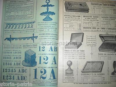 Catalogo Rigoli & Fraschini: Timbri, Cancelleria E Araldica (1910)