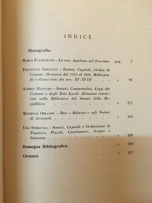 Abruzzo: Deputazione Di Storia Patria Statuti (L'Aquila, Accumoli, Paganica, Pizzoli)