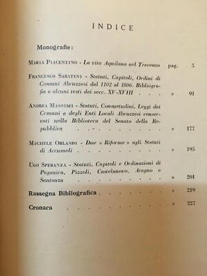Abruzzo: Deputazione Di Storia Patria Statuti (L'Aquila, Accumoli, Paganica, Pizzoli)