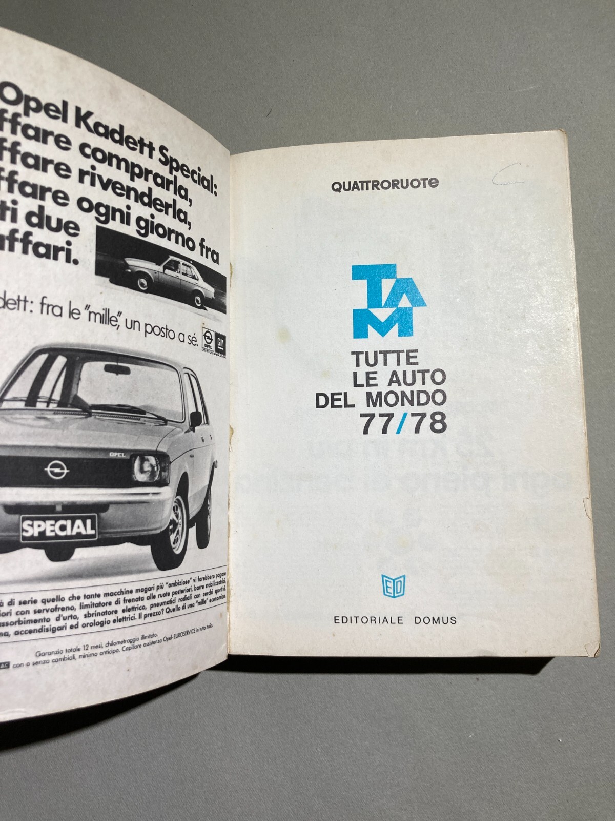 Automobili d'Epoca, Automobilismo, Ampio Catalogo Illustrato, Anni '70, Fiat, Ferrari