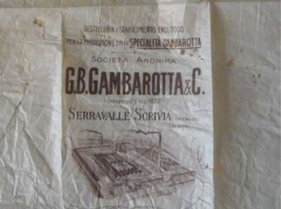 Enologia, Piemonte: Serravalle Scrivia   Distilleria Gambarotta, Stabilimento E Treno