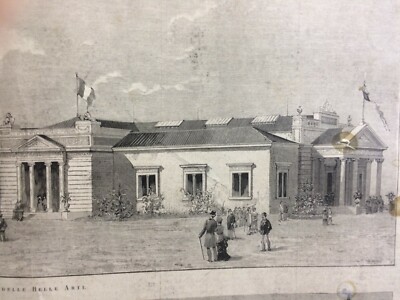 Torino, Arte E Architettura All'Esposizione Del 1884: Due Vedute Animate Dell'Artista Bonamore