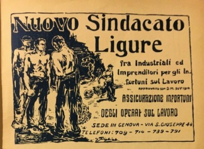 Assicurazioni Navigazione Trasporti Lloid Italico, Genova, Sindacato Ligure