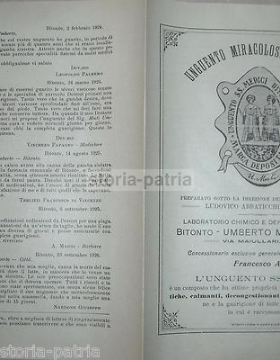 Puglia, Bitonto: Medicina E Farmacia   Abbaticchio, Santi Medici (pubblicitaria)