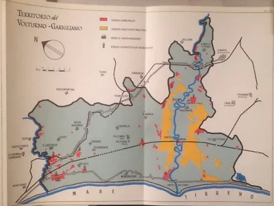 Agriculture, Land and Roads: Volturno, Garigliano, Villa Literno, Falciano, Carinola