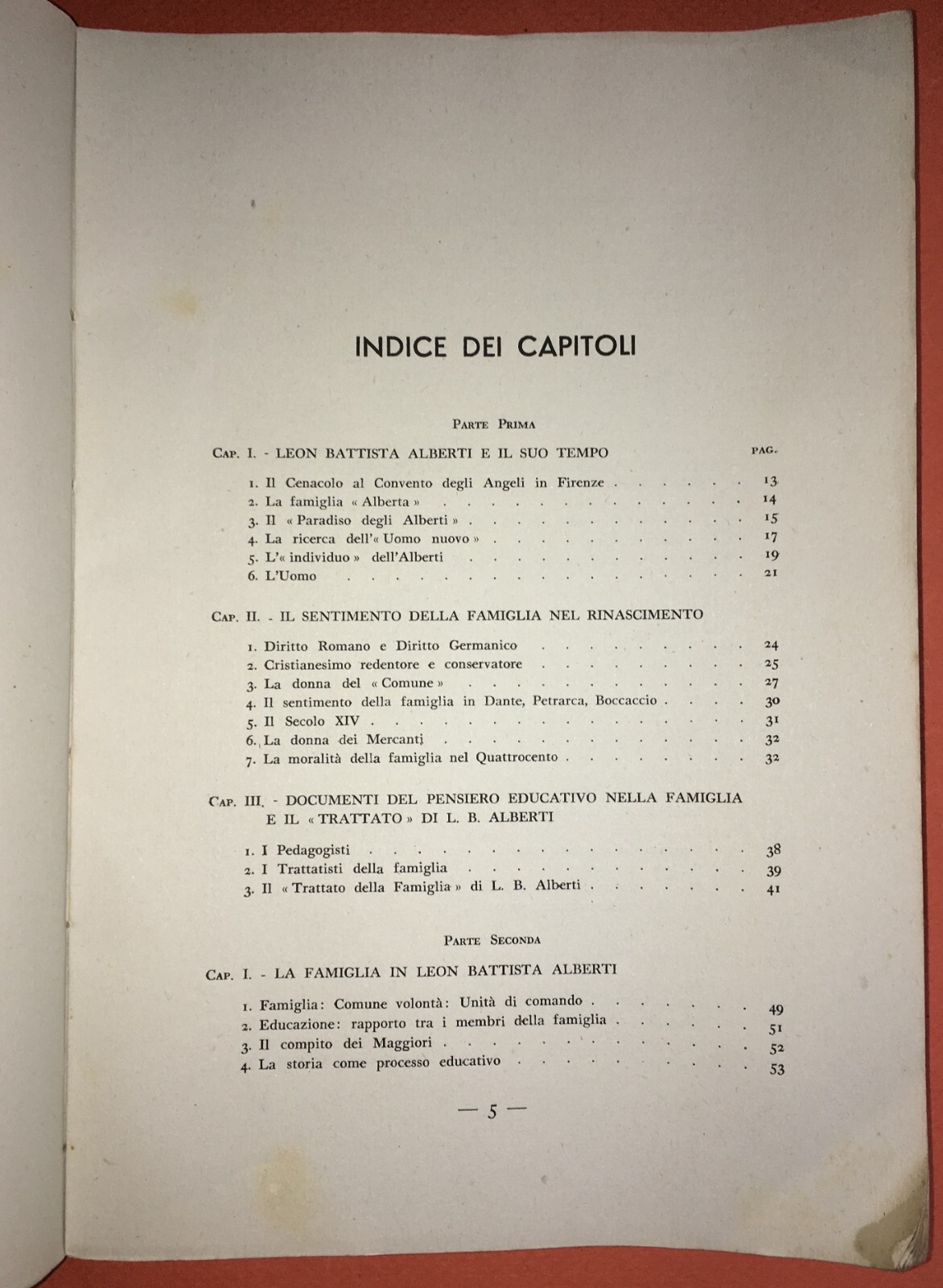 Pedagogia E Famiglia In Leon Battista Alberti Iolanda Crimi, Messina, 1943