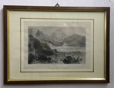 Salerno E Dintorni, Antica Scenografica Veduta, Artisti Bartlett E Capone, XIX Secolo
