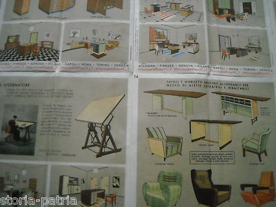 Arredamenti Ferretti: Modernariato, Design, Complementi d'Arredo, Catalogo D'Epoca
