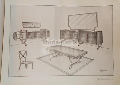 Napoli, Mobilificio Borrelli: Raro Catalogo d'Epoca Pubblicitario, Mobili Anni '30 '50