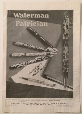 Stampa Champion e Waterman Patrician, Circa 1931