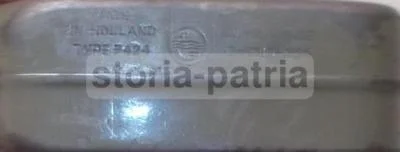 Fanalino Portatile in Metallo Verde Militare, Produzione Olandese, foto 5 di 5