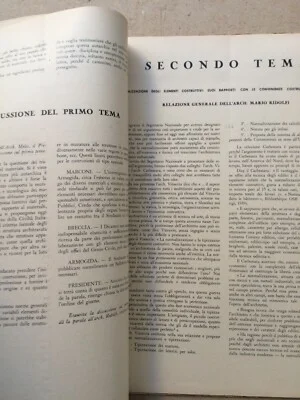 Convegno del Sindacato Architetti alla Settima Triennale di Milano, 27 30 Maggio 1940, Garzanti, foto 2 di 9