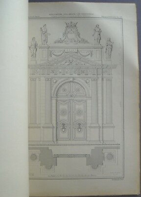 I Cinque Ordini Del Vignola: Manuale Di Disegno Architettonico   Giuseppe A. Boidi Trotti (1925)