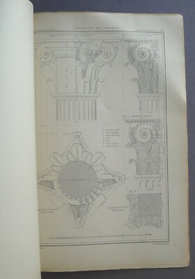 I Cinque Ordini Del Vignola: Manuale Di Disegno Architettonico   Giuseppe A. Boidi Trotti (1925)