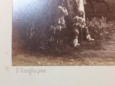 Caccia E Cacciatori: Scena Paesaggistica Con Dame E Cavalieri, Arte Piemontese Dell'Ottocento
