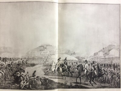 Marche, Militaria, Risorgimento: Battaglia Di Tolentino (1815), Antica Stampa