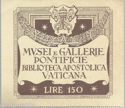 Lazio, Vaticano: Musei Pontifici E Biblioteca Apostolica