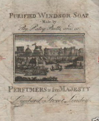Cosmetica: Sapone London Soap, Patey Butts, Antico Raro Incarto Pubblicitario