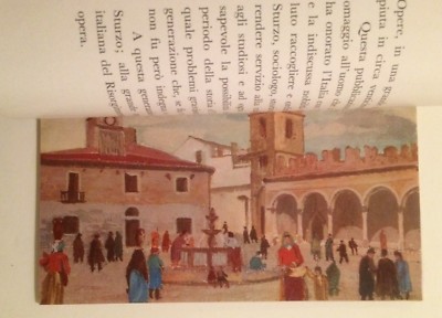 Sicilia: Arte E Paesaggi Di Diego Pettinelli. Calendario 1954 Zanichelli Per Luigi Sturzo