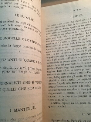 Alberto Costa, Vergogne Della Società: Giornalisti, Suocere, Artisti, Calunniatori