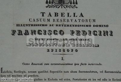 Puglia, Monopoli, Sannio: Araldica, Superstizione, Sortilegi, Aborto, Incesto