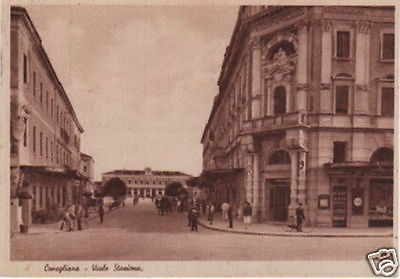 Veneto, Treviso, Conegliano, Animata Veduta Di Viale Stazione