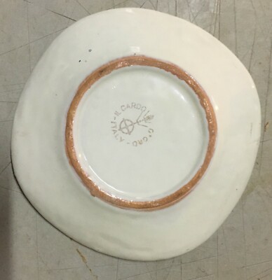 Gallo Rivetti, Posacenere Pubblicitario In Ceramica