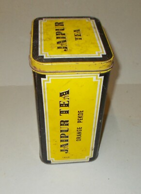 The Jaipur Tea: Scatola Pubblicitaria Italtea (Novate, Milano) Da Collezione d'Epoca