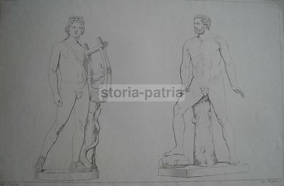 Allegorie Della Musica E Della Scultura, Artisti Balestra E Pozzi, Ottocento