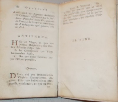 Officium Septem Dolorum Beatae Mariae Virginis, S. Bonaventura, Napoli, 1722