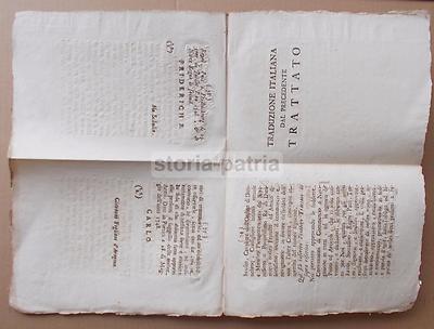 Economia, Commercio E Navigazione: Trattato Tra Il Regno Di Napoli E La Danimarca, 1748