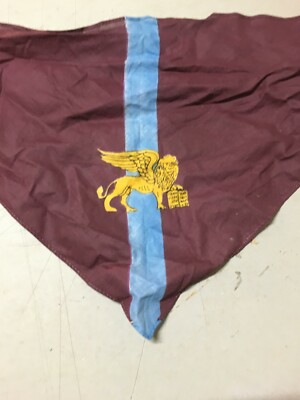 Araldica Militaria: Leone Di San Marco. Fazzoletto Da Collezione Decorativo