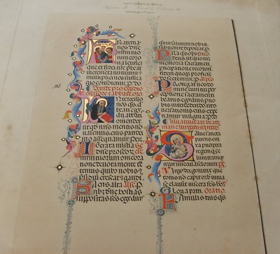 Filologia Diplomatica: Grande Foglio Con Decorazioni Policrome   Girault Silvestre