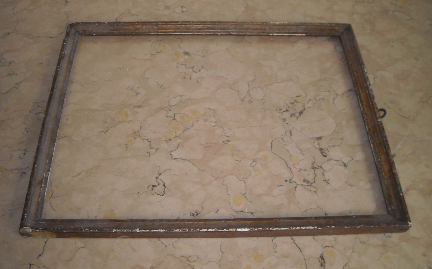 Antica Cornice Meccata Da Restaurare
