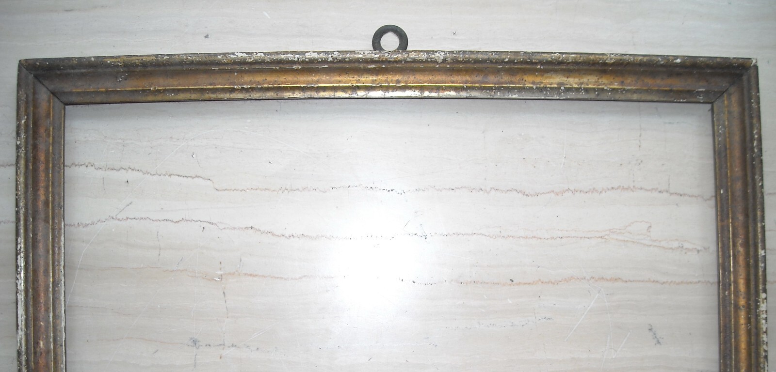 Antica Cornice Meccata Da Restaurare