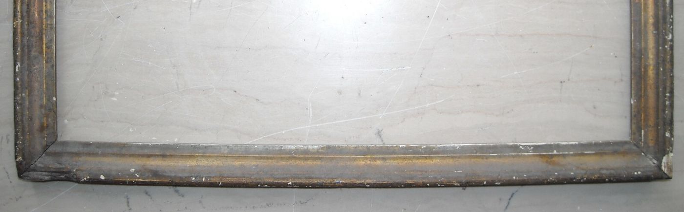 Antica Cornice Meccata Da Restaurare