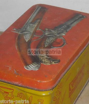 Bassano Del Grappa: Scatola Pubblicitaria Decorativa Da Collezione   Tiro E Caccia