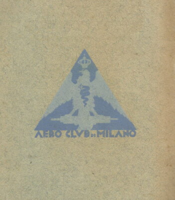 Guida Del Viaggiatore Aereo (1928)   Otello Cavara   Copertina Futurista Di Eriberto Carboni