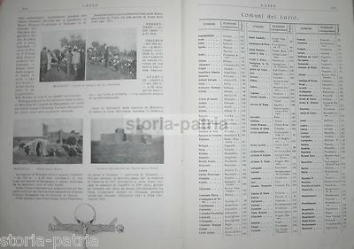 Lazio, Dintorni Di Roma E Campagna Romana: Storia Locale, Turismo E Folklore Illustrato