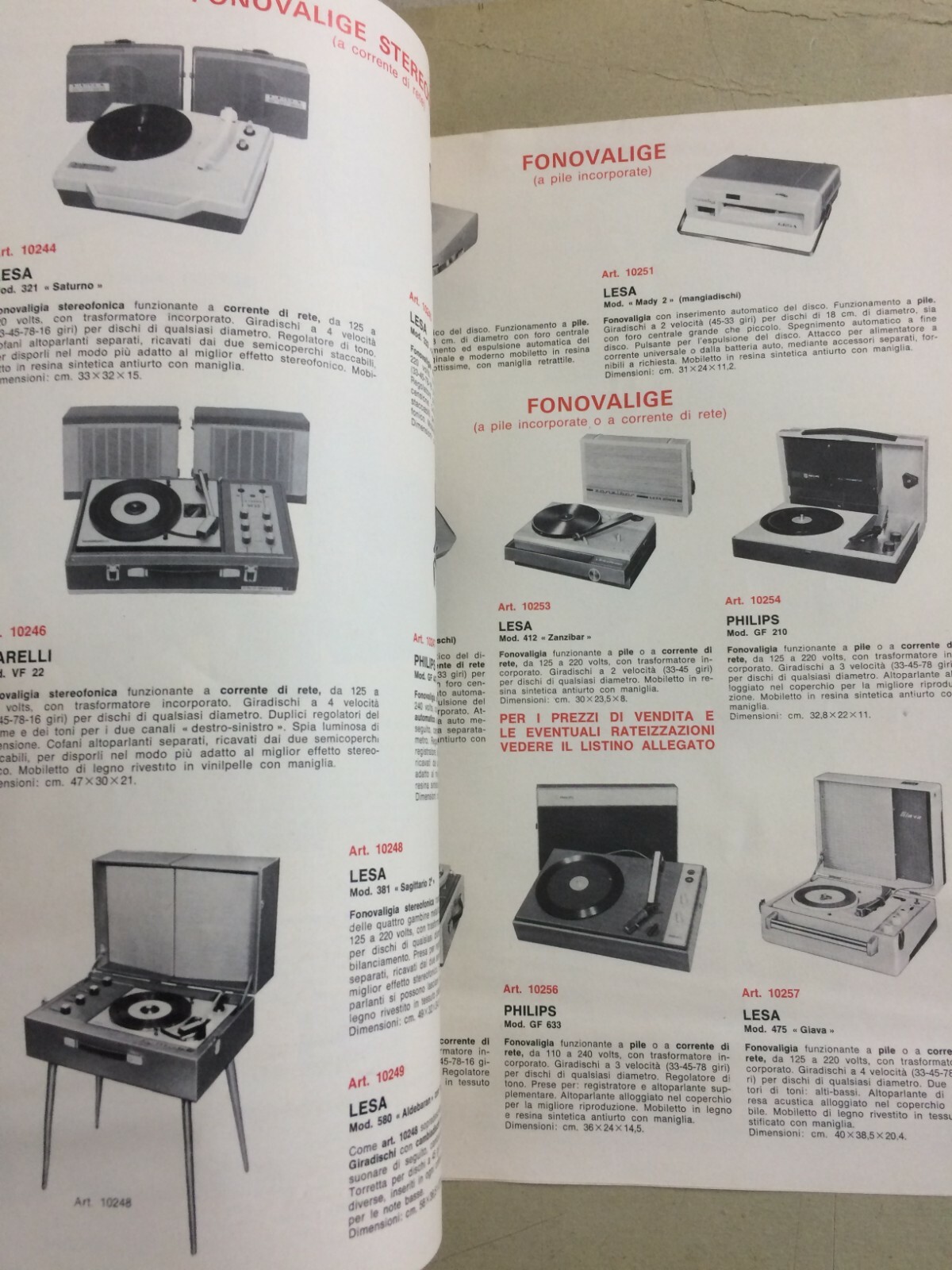 Radiotecnica, Musica, Radio, Roma, Bagnini: Catalogo Illustrato Pubblicitario