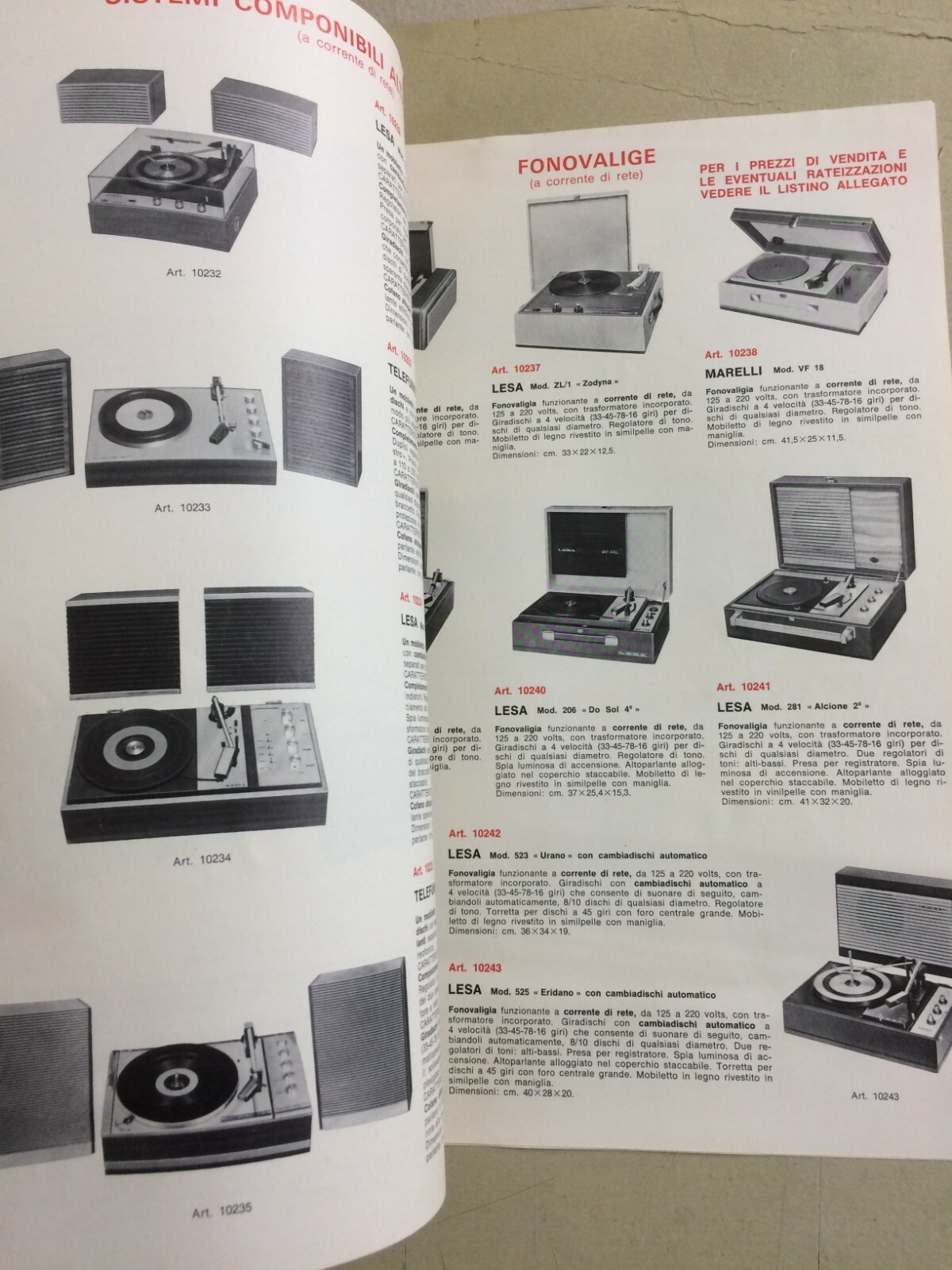 Radiotecnica, Musica, Radio, Roma, Bagnini: Catalogo Illustrato Pubblicitario