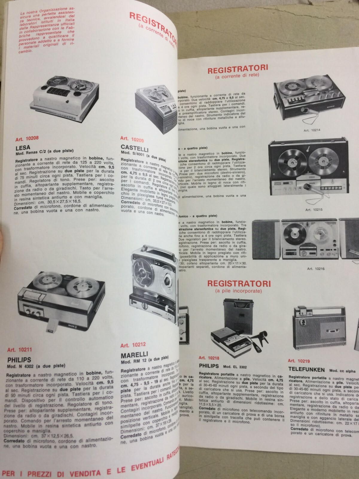 Radiotecnica, Musica, Radio, Roma, Bagnini: Catalogo Illustrato Pubblicitario