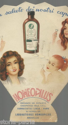 Medicina, Omeopatia E Cosmesi Per Capelli: Homeopilus, Bruxelles   Lenza, Roma. Stampa Pubblicitaria