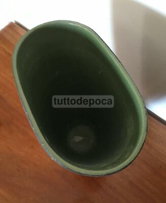 Vaso In Ceramica Con Decoro Astratto, Albisola
