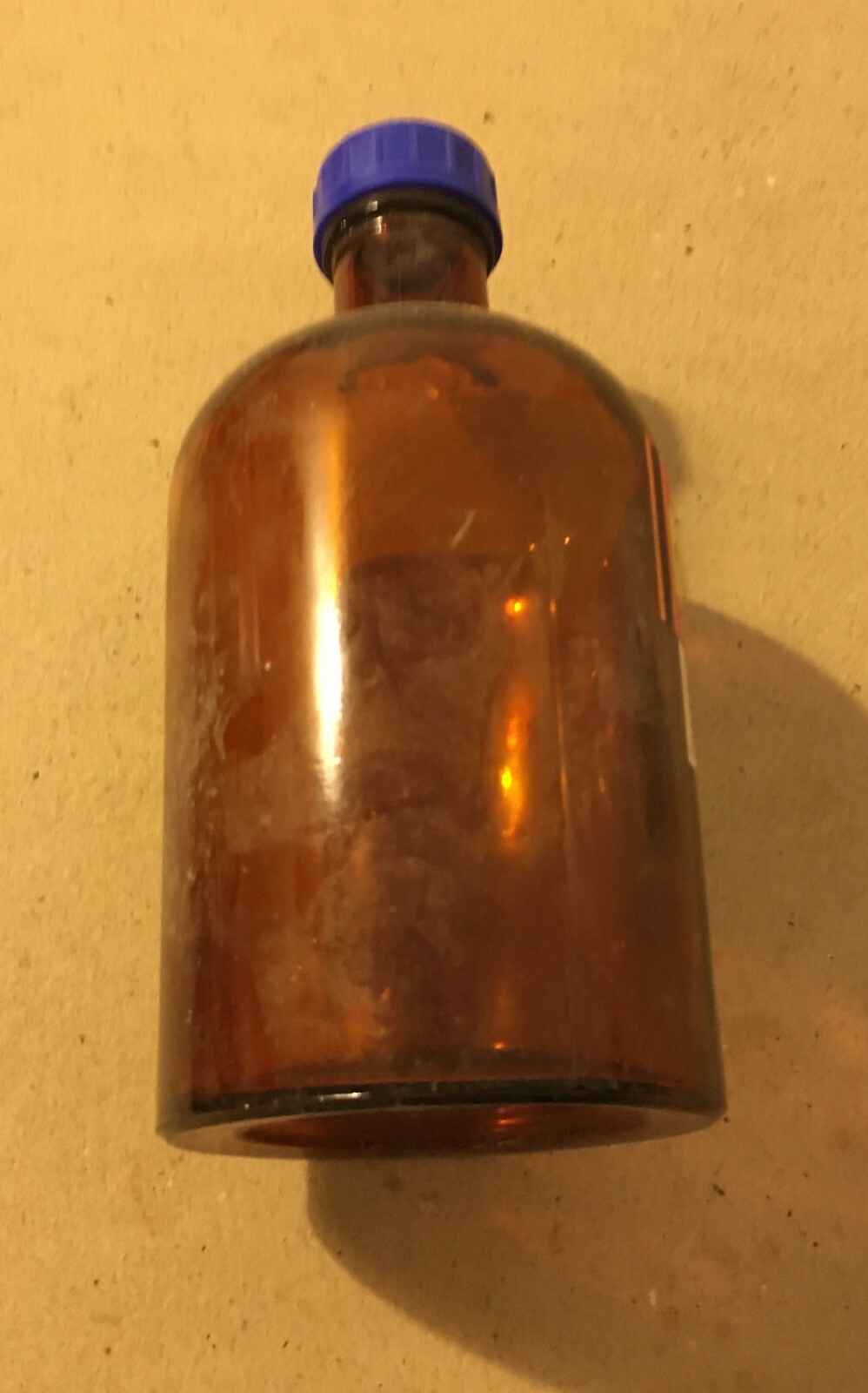 Chimica Farmaceutica Medicina Bari, Ditta Capurso: Bottiglia Da Collezione Vuota