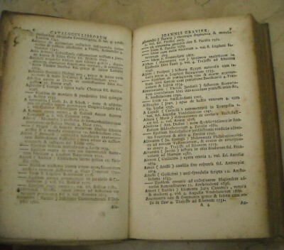 Bibliografia, Bibliofilia E Cataloghi Di Libri Antichi: Jean Gravier, Napoli 1768
