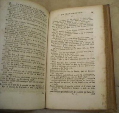 Bibliografia, Bibliofilia E Cataloghi Di Libri Antichi: Jean Gravier, Napoli 1768