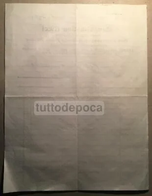 Abruzzo, Chieti: Cartoleria, Tipografia e Legatoria Giustino Ricci Carta Intestata Pubblicitaria