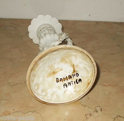 Veneto, Bassano: Candeliere Decorativo Con Motivi Floreali Artistici