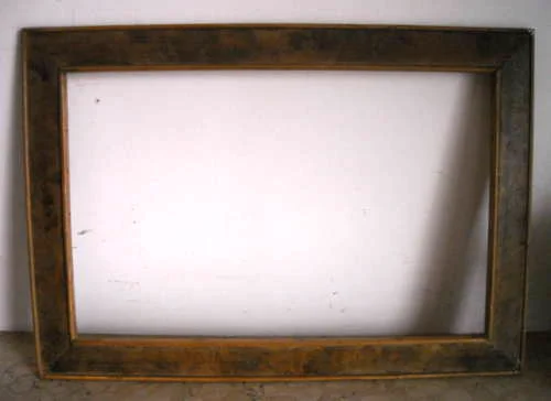 Cornice d'epoca in Legno Effetto Radica